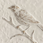 Quadratisches Wandbild-Set mit Vogelmotiven