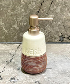 Zweifarbiges Badezimmer-Accessoires-Set